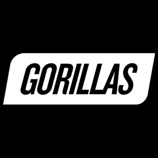 Gorillas brand logo for gorillas.io
