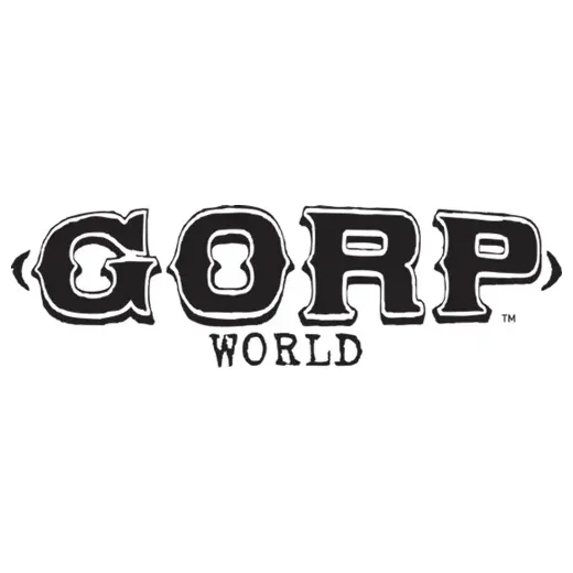 Gorp brand logo for gorpworld.com