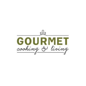 Gourmet Cooking & Living brand logo for gourmetcookingandliving.com
