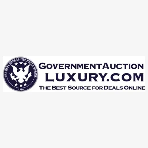 Government Auction brand logo for governmentauctionluxury.com