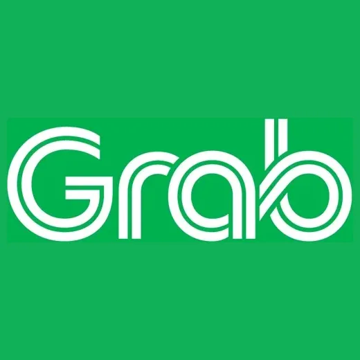 Grab brand logo for grab.com