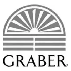 Graber brand logo for graberblinds.com
