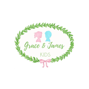 Grace & James brand logo for graceandjameskids.com