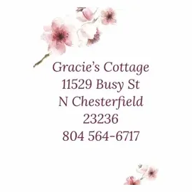Gracie's Cottage brand logo for graciescottage.com