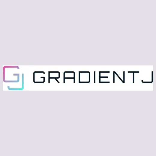 Gradient J brand logo for gradientj.com