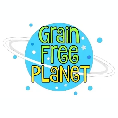 Grain Free Planet brand logo for grainfreeplanet.com