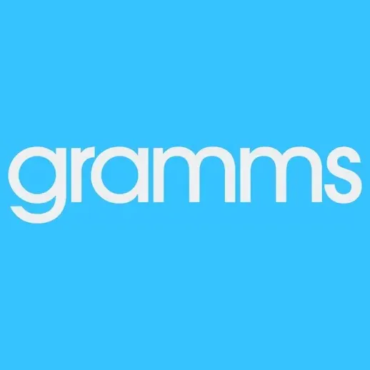 gramms brand logo for gramms.co