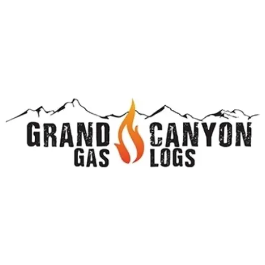 Grand Canyon Gas Logs brand logo for grandcanyongaslogs.com
