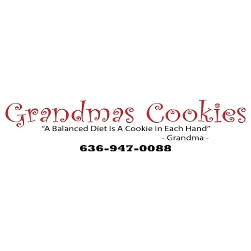 Grandma's Cookies brand logo for grandmascookiesonmain.com