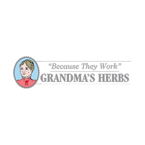 Grandma's Herbs brand logo for grandmasherbs.com