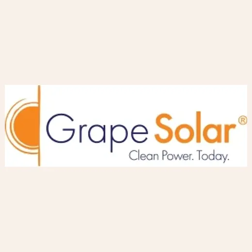 Grape Solar brand logo for grapesolar.com