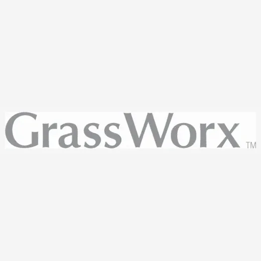 Grass Worx brand logo for grassworxllc.com
