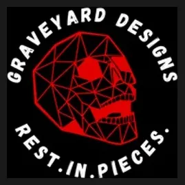 Graveyard Designs brand logo for graveyarddesigns.com
