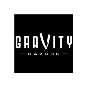 Gravity Razors brand logo for gravityrazors.com