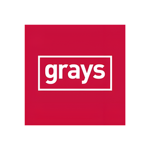 Grays brand logo for grays.com