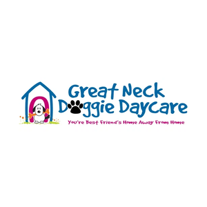 Great Neck Doggie Day Care brand logo for greatneckdoggiedaycare.com