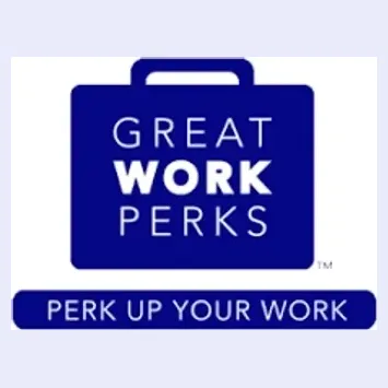 Great Work Perks brand logo for greatworkperks.com