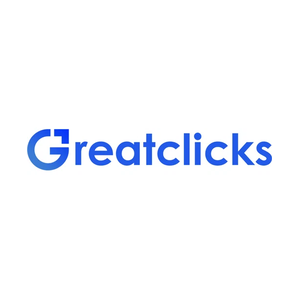 greatclicks brand logo for greatclicks.io