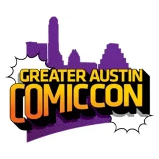 Greater Austin Comic Con brand logo for greateraustincomiccon.com