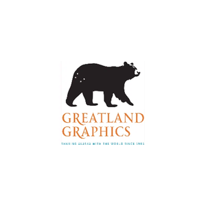 greatlandgraphics brand logo for greatlandgraphics.com