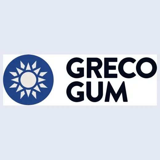 Greco Gum brand logo for grecogum.com