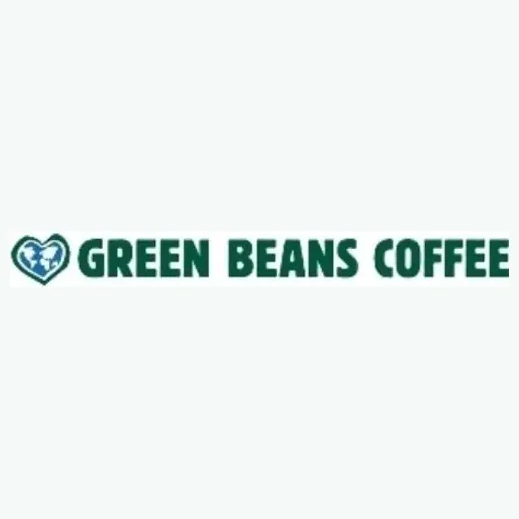 Green Beans Coffee brand logo for greenbeanscoffee.com