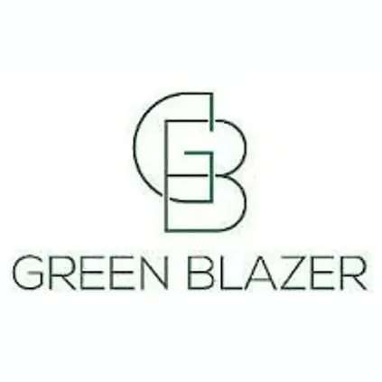 Green Blazer brand logo for greenblazer.com