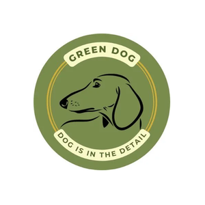 Green Dog brand logo for greendog.pet