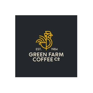 Green Farm Coffee brand logo for greenfarmcoffee.co.uk