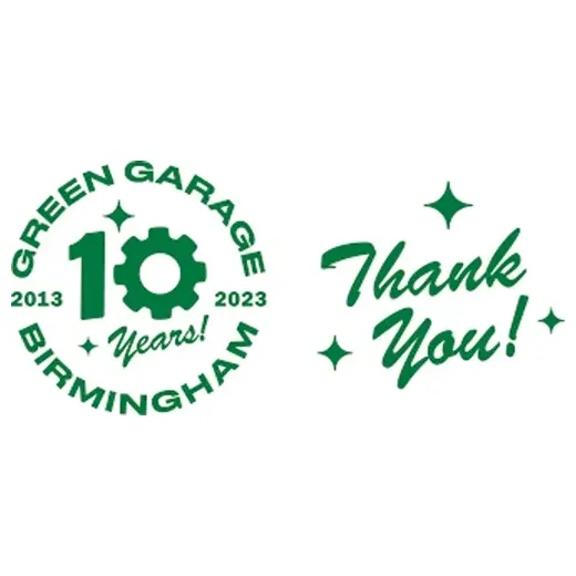 Green Garage brand logo for greengaragebham.com