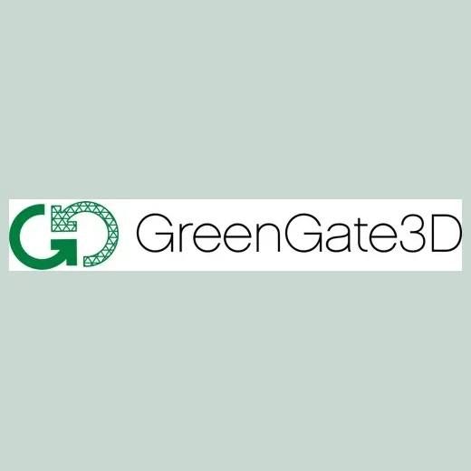 Green Gate 3D brand logo for greengate3d.com