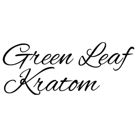 Green Leaf Kratom brand logo for greenleafkratom.com