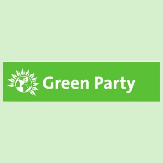 Green Party brand logo for greenparty.teemill.com