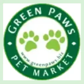 Green Paws Market brand logo for greenpawsmarket.com