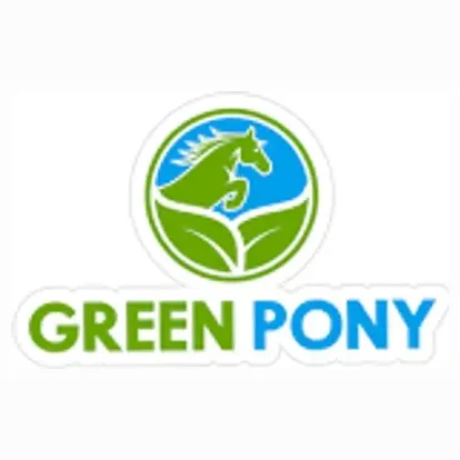 Green Pony brand logo for green-pony.com