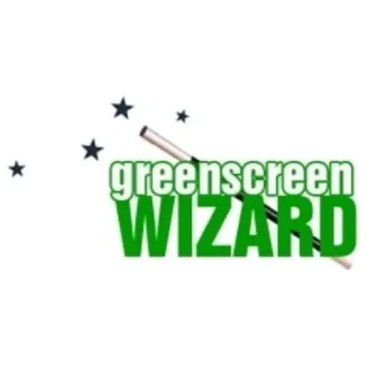 Green Screen Wizard brand logo for greenscreenwizard.com