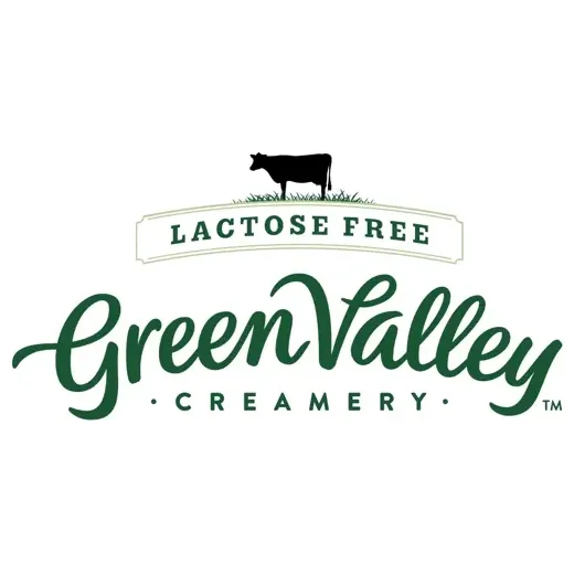 Green Valley Creamery brand logo for greenvalleylactosefree.com