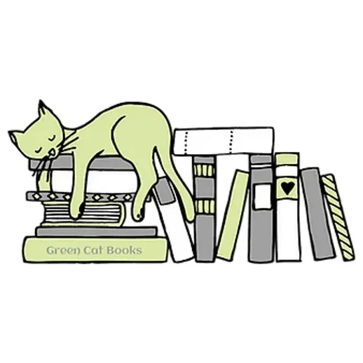 greencatbooks brand logo for greencatbooks.com