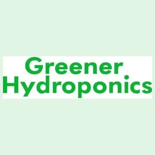 Greener Hydroponics brand logo for greenerhydroponics.com