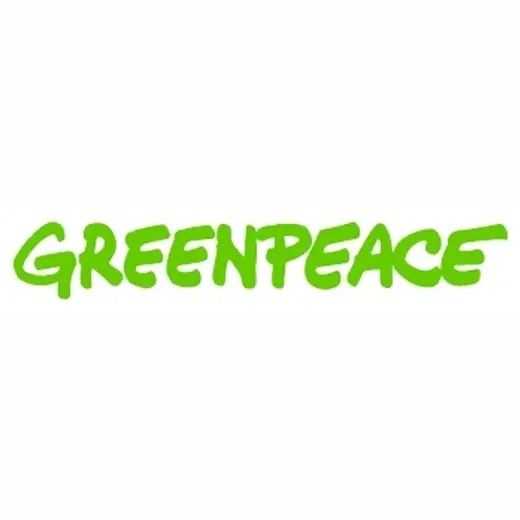 Greenpeace brand logo for greenpeace.org