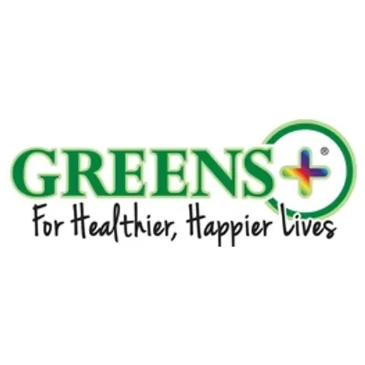 Greens Plus brand logo for greensplus.com