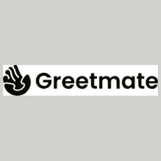 Greet Mate brand logo for greetmate.ai