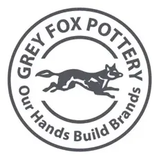 Grey Fox Pottery brand logo for greyfoxpottery.com