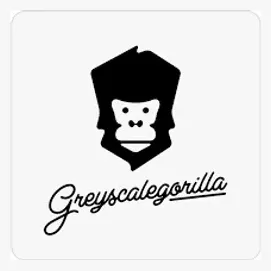 Greyscalegorilla brand logo for greyscalegorilla.com