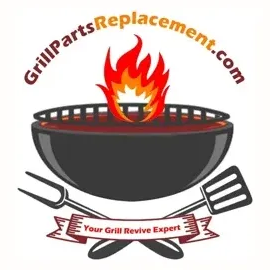 Grill Parts Replacement brand logo for grillpartsreplacement.com