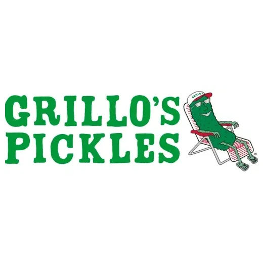 Grillo's Pickles brand logo for grillospickles.com