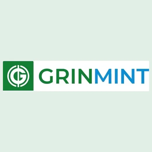 Grin Mint brand logo for grinmint.com