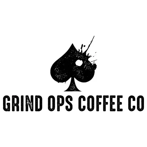 Grind Ops Coffee brand logo for grindopscoffeeco.com