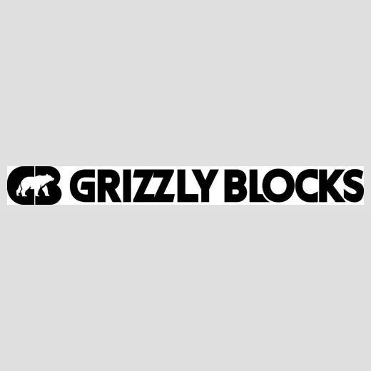 Grizzly Blocks brand logo for grizzlyblocks.com