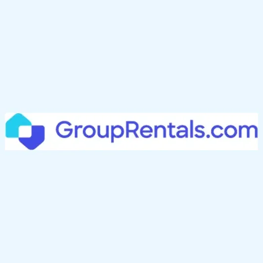 Group Rentals brand logo for grouprentals.com